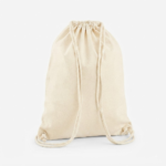 Cotton Drawstring Backpack