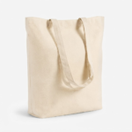 100% Cotton Canvas Bottom Gusset Tote Bag